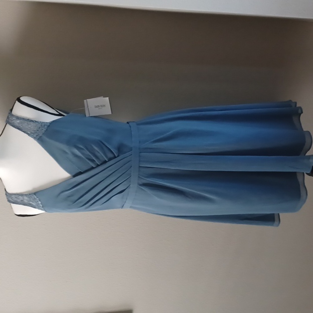 David's Bridal Sleeveless Chiffon Dress - NWT